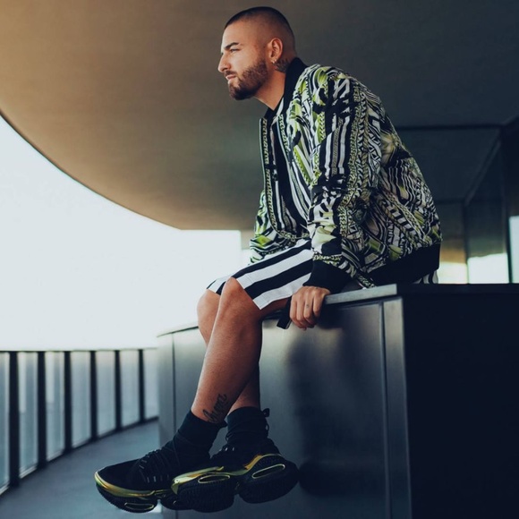 BALMAIN X MALUMA B BOLD RUNNER SNEAKERS SHOES RARE NEW SIZE 10 VM4VH265TKME - Picture 8 of 9